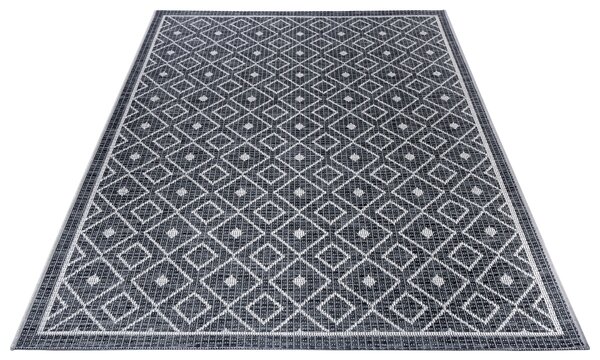Hanse Home, Kusový koberec Clyde 105908 Lahal Grey Beige – na von aj na doma, 63x120, šedá, chodba / predsieň