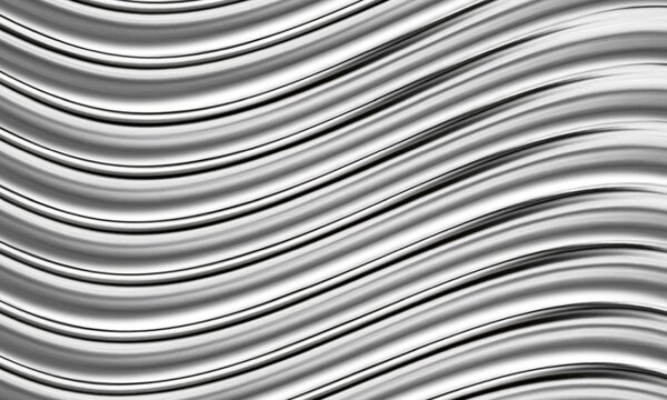 DIMEX | Dibond doska za kuchynskú linku | DBW-10060-103 Strieborné vlny | 100 x 60 cm