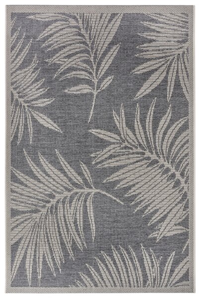 Hanse Home , Kusový koberec Clyde 105907 Paru Grey Cream – na von aj na doma, 63x120, šedá, chodba / predsieň