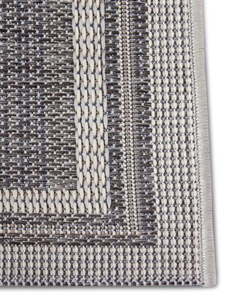 Hanse Home , Kusový koberec Clyde 105910 Cast Beige Grey – na von aj na doma, 63x120, šedá, chodba / predsieň