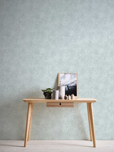 A.S. Création | Vliesová tapeta na stenu Trendwall 2 38089-6 | 0,53 x 10,05 m | zelená, metalická, šedá