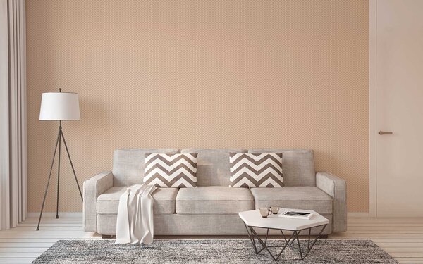 A.S. Création | Vliesová tapeta na stenu Trendwall 2 37958-2 | 0,53 x 10,05 m | béžová, metalická, ružová