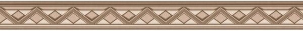 A.S. Création | Samolepiaci bordúra na stenu Only Borders 93691-1 | 5 cm x 5 m | hnedá, krémová