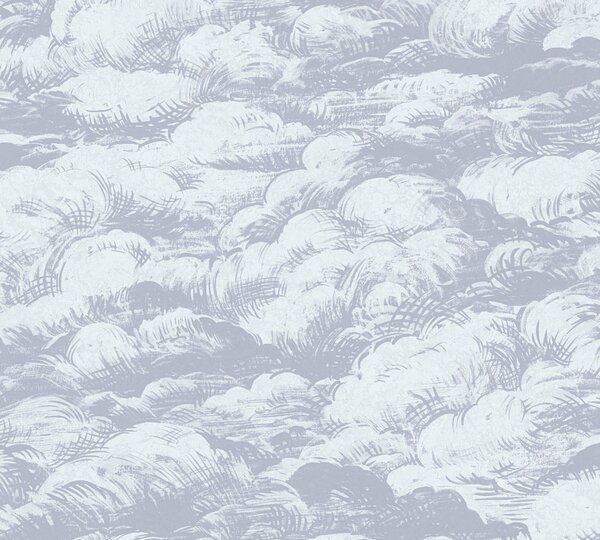 A.S. Création | Vliesová tapeta na stenu AP Jungle Chic 37705-4 | 0,53 x 10,05 m | biela, šedá