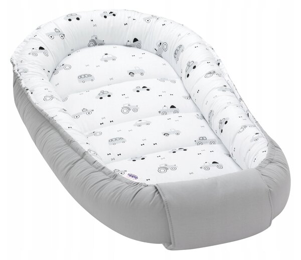 Jukki Baby hniezdo do postieľky XXL Farba: lietadlo