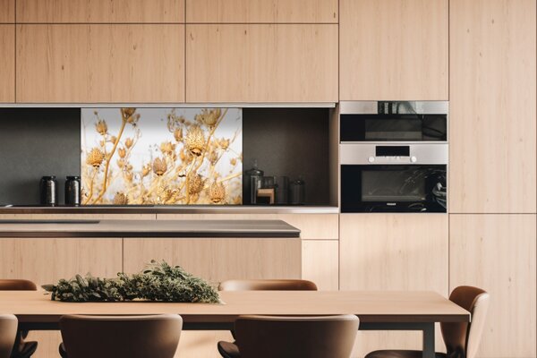 DIMEX | Dibond doska za kuchynskú linku | DBW-10060-180 Suché bodľačie | 100 x 60 cm