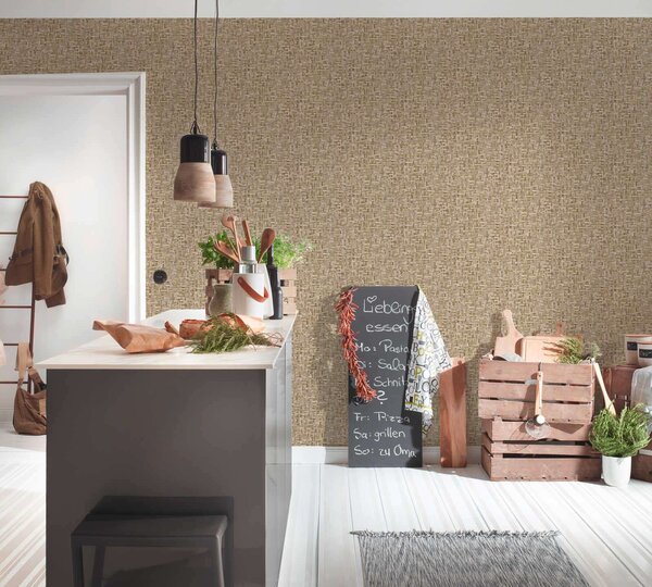 A.S. Création | Vliesová tapeta na stenu AP Jungle Chic 37706-2 | 0,53 x 10,05 m | béžová