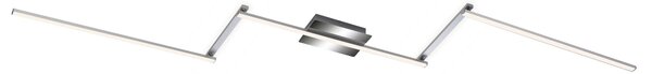 STROPNÉ LED SVIETIDLO, 227,2/12,0/5 cm - Interiérové svietidlá