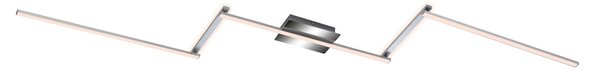STROPNÉ LED SVIETIDLO, 227,2/12,0/5 cm - Interiérové svietidlá