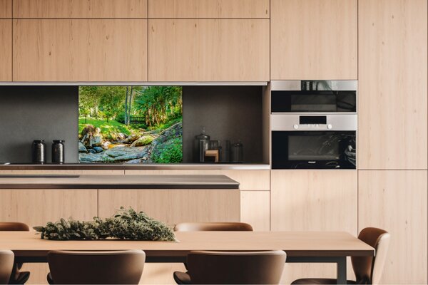 DIMEX | Dibond doska za kuchynskú linku | DBW-08060-134 Botanická záhrada | 80 x 60 cm