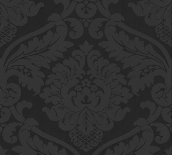 A.S. Création | Vinylová tapeta na stenu Black and White 5526-31 | 0,53 x 10,05 m | čierna
