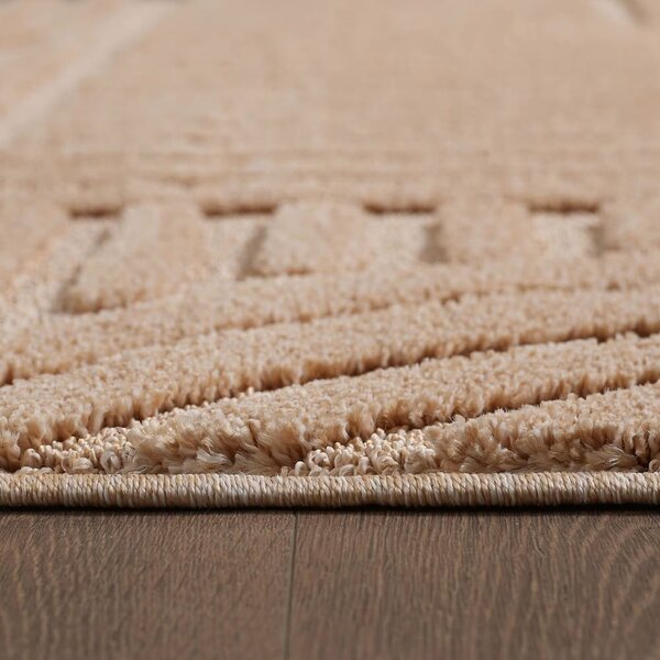 Svetloružový okrúhly koberec ø 200 cm Art 1121 – Ayyildiz Carpets