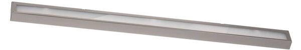 Mera LED nástenné svietidlo, šírka 120 cm, hliník, 3 000 K