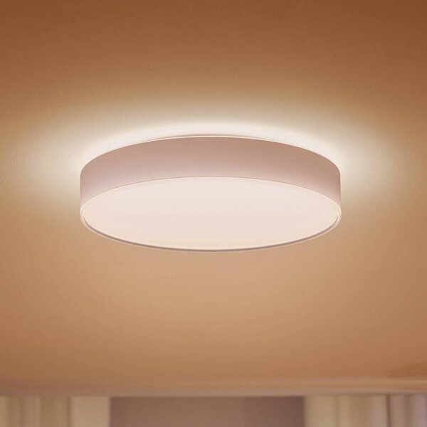 Stropné svietidlo Philips Hue Enrave LED 42,5 cm biele
