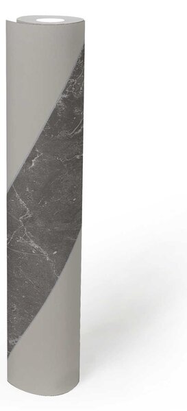 A.S. Création | Vliesová tapeta na stenu Michalsky 4 37992-2 | 0,53 x 10,05 m | biela, metalická, šedá