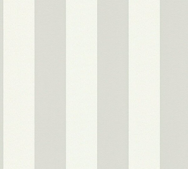 A.S. Création | Vliesová tapeta na stenu Trendwall 2 38101-2 | 0,53 x 10,05 m | biela, krémová, šedá