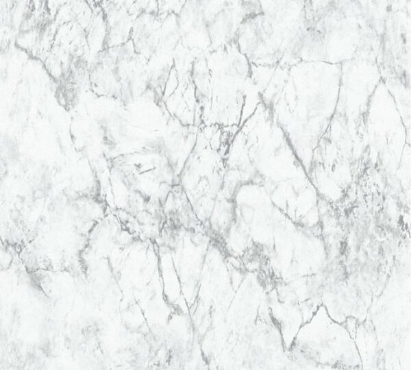 A.S. Création | Vliesová tapeta na stenu Neue Bude 36157-2V | 0,53 x 10,05 m | biela, šedá
