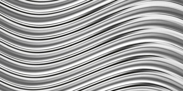 DIMEX | Dibond doska za kuchynskú linku | DBW-08040-103 Strieborné vlny| 80 x 40 cm