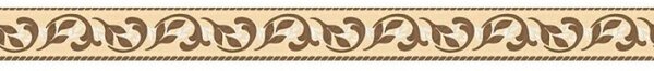 A.S. Création | Vliesová bordúra na stenu Rapido 1190-25 | 5 cm x 5 m | hnedá, biela, oranžová