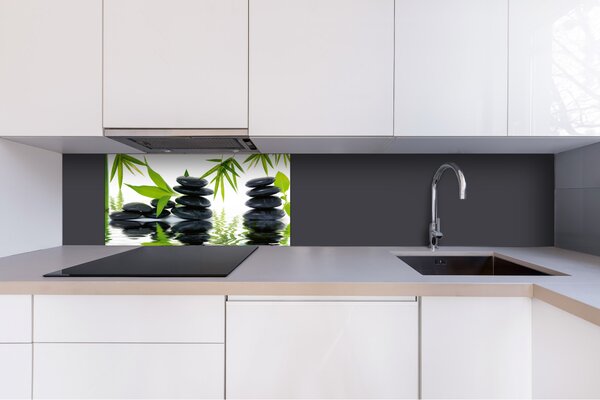 DIMEX | Dibond doska za kuchynskú linku | DBW-08040-032 Kamene Zen | 80 x 40 cm