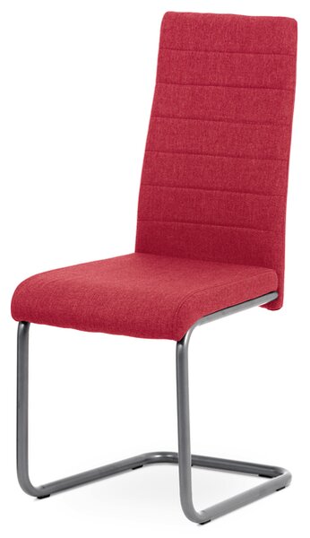 Jedálenská stolička ELISA červená/antracitová