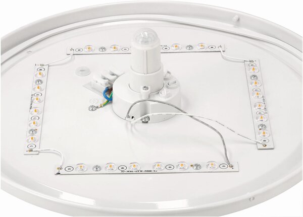 ECOLIGHT LED stropné svietidlo 24W IP44 PIR neutrálna biela