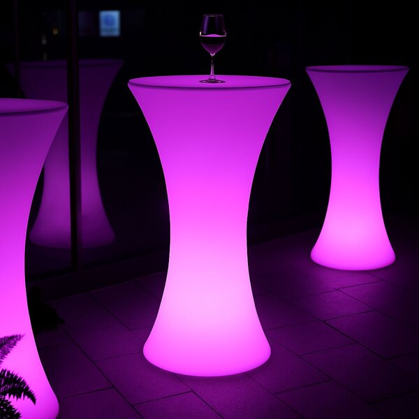 Svietiaca LED guľa 30 cm – 6 RGB + 3 biele