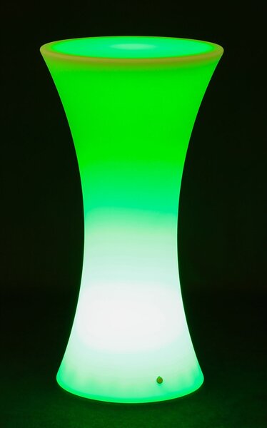 LED svietiaci kokteilový stôl, 110 x 58 cm