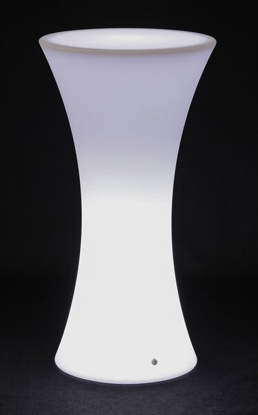 LED svietiaci kokteilový stôl, 110 x 58 cm