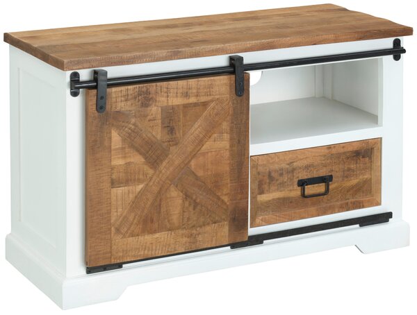 SKRINKA POD TV, biela, 105/63/45 cm MID.YOU - Online Only drobný nábytok, Online Only
