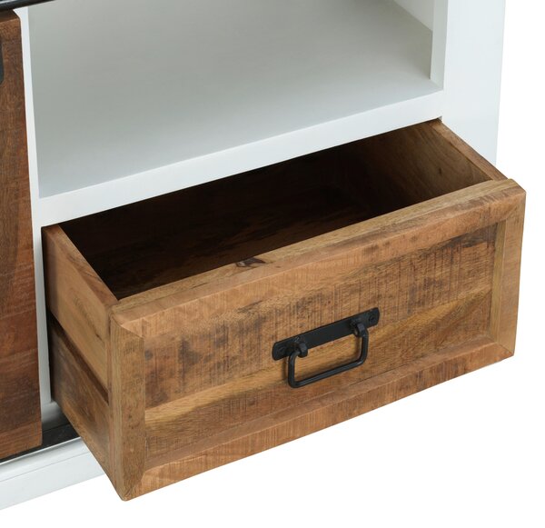 SKRINKA POD TV, biela, 105/63/45 cm MID.YOU - Online Only drobný nábytok, Online Only