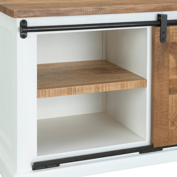 SKRINKA POD TV, biela, 105/63/45 cm MID.YOU - Online Only drobný nábytok, Online Only