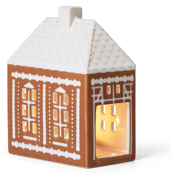 Porcelánový svietnik Gingerbread Lighthouse Medium