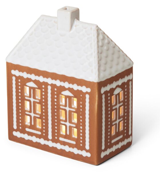 Porcelánový svietnik Gingerbread Lighthouse Medium