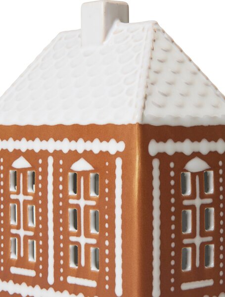 Porcelánový svietnik Gingerbread Lighthouse Medium