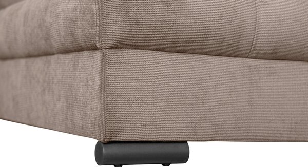 ROHOVÁ SEDAČKA, textil, hnedá P & B - Sedačky, Online Only