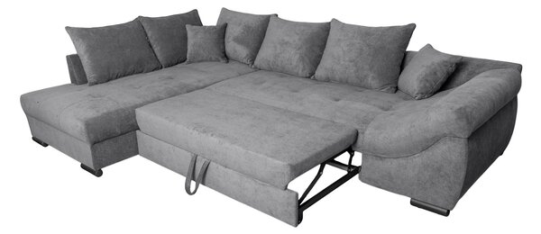 ROHOVÁ SEDAČKA, textil, tmavosivá P & B - Sedačky, Online Only