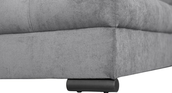 ROHOVÁ SEDAČKA, textil, tmavosivá P & B - Sedačky, Online Only