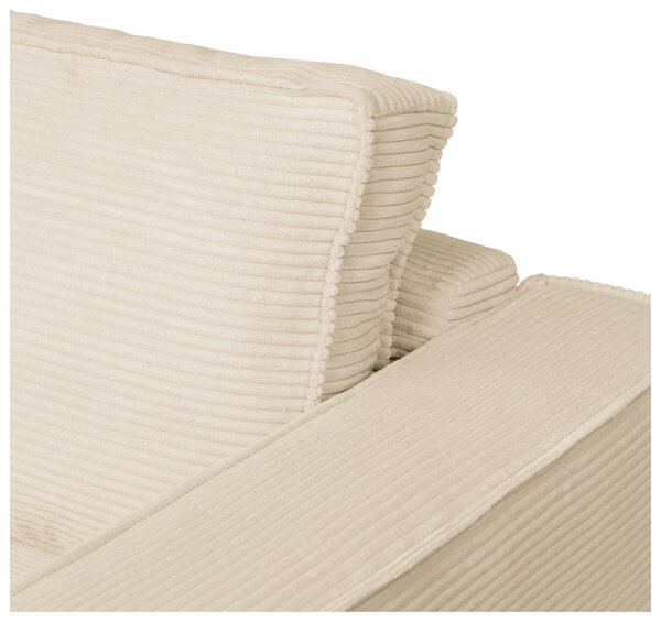 ROZKLADACIA POHOVKA, textil, krémová MID.YOU - Sedačky, Online Only