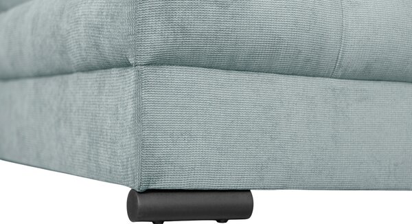 ROHOVÁ SEDAČKA, textil, svetlomodrá P & B - Sedačky, Online Only