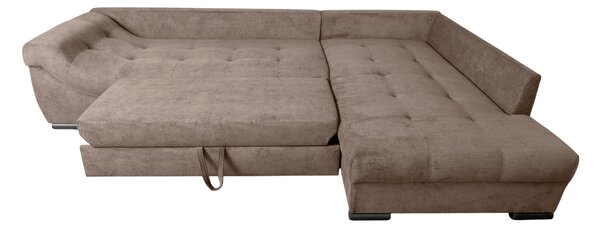ROHOVÁ SEDAČKA, textil, hnedá P & B - Sedačky, Online Only