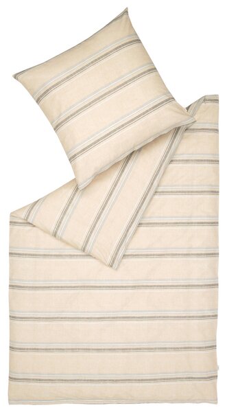 POSTEĽNÁ BIELIZEŇ, krémová, prírodná farba, svetlosivá, béžová, 155/220 cm Esprit - Online Only bytové doplnky, Online Only
