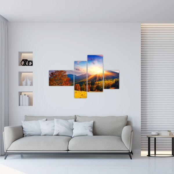 Obraz - jeseň v prírode (Obraz 110x70cm)
