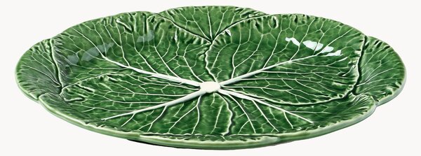 Ručne maľovaný oválny servírovací tanier Cabbage