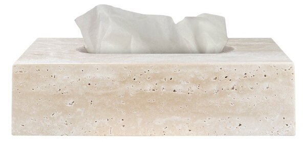Kamenný box na vreckovky Travertine – Mette Ditmer Denmark