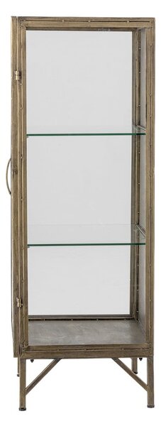 Kovová vitrína v zlatej farbe 45x110x40 cm Saone – Bloomingville
