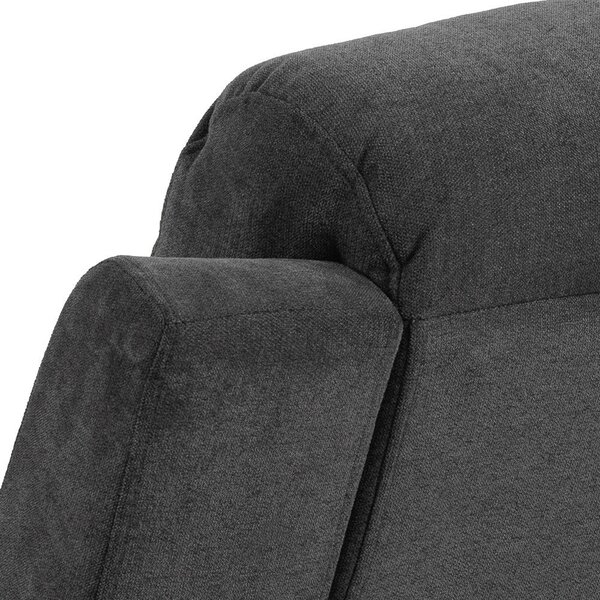 Antracitové relaxačné kreslo Vansbro – Actona