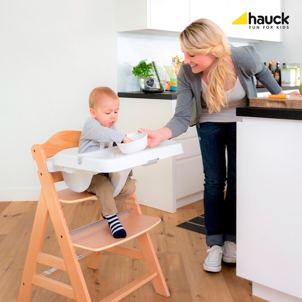 DOSKA NA HRANIE A JEDENIE, biela Hauck - Izby pre bábätká