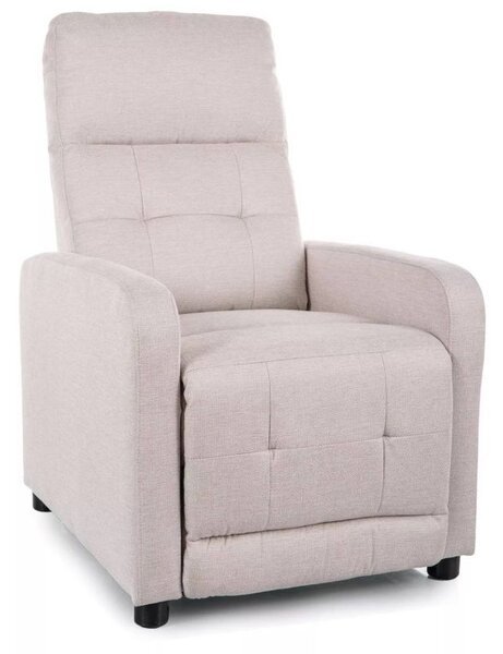 Polohovacie elegantné kreslo, svetlobéžová brego 22 (n419544)