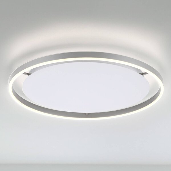 LED stropné svietidlo Ritus, Ø 58,5 cm, hliník